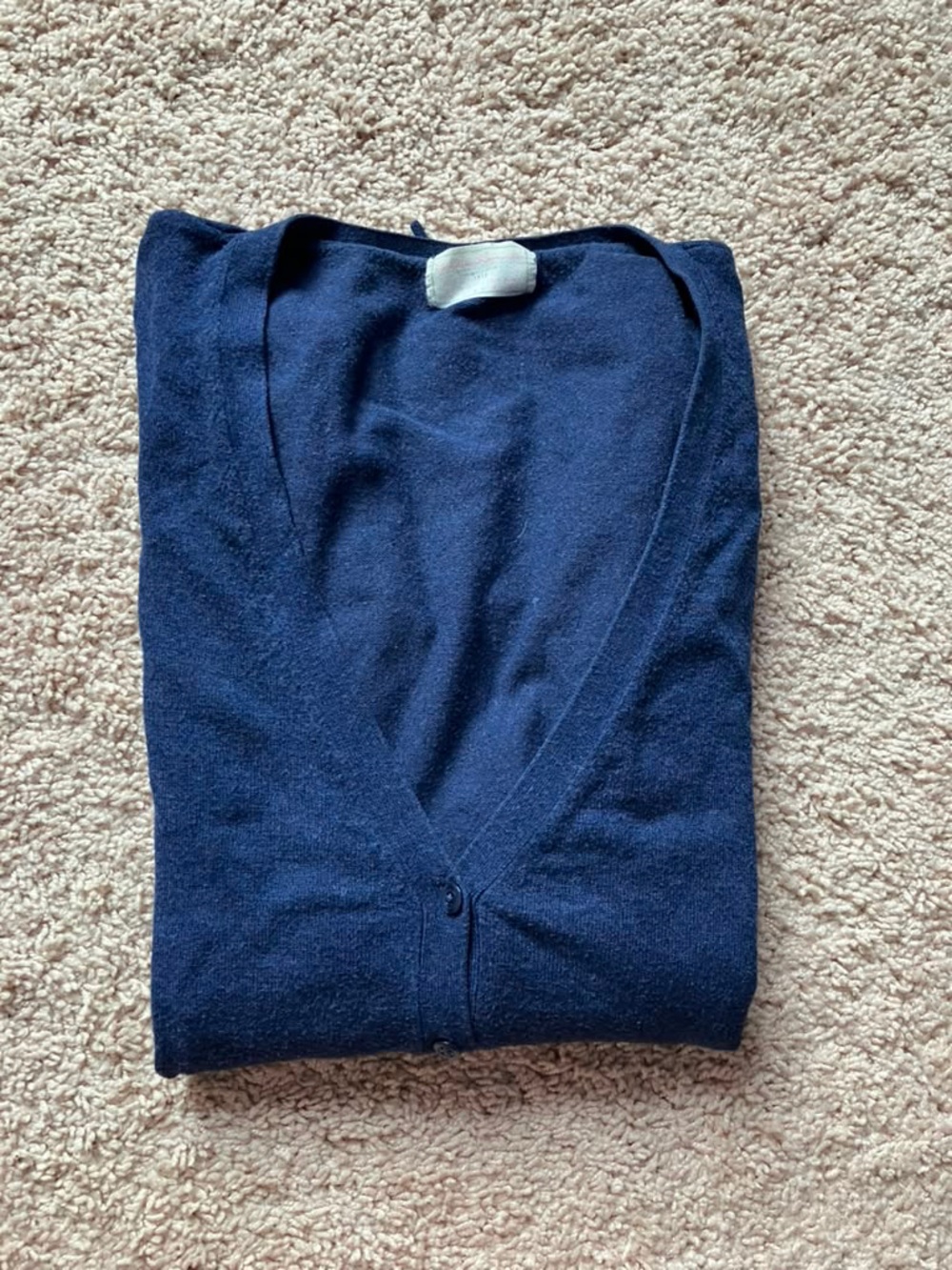 FREE W/ PURCHASE Navy Blue Cardigan Sweater